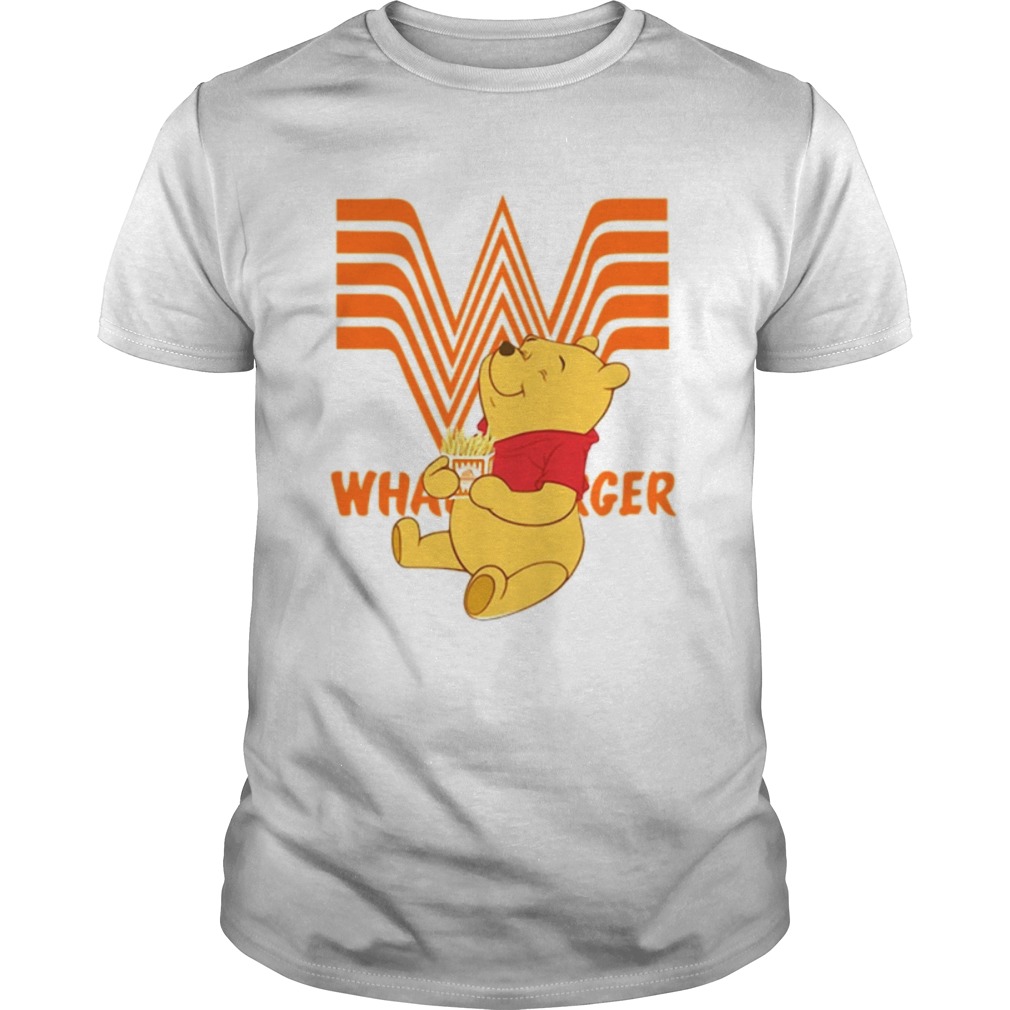 Winnie the Pooh eating Whataburger shirt