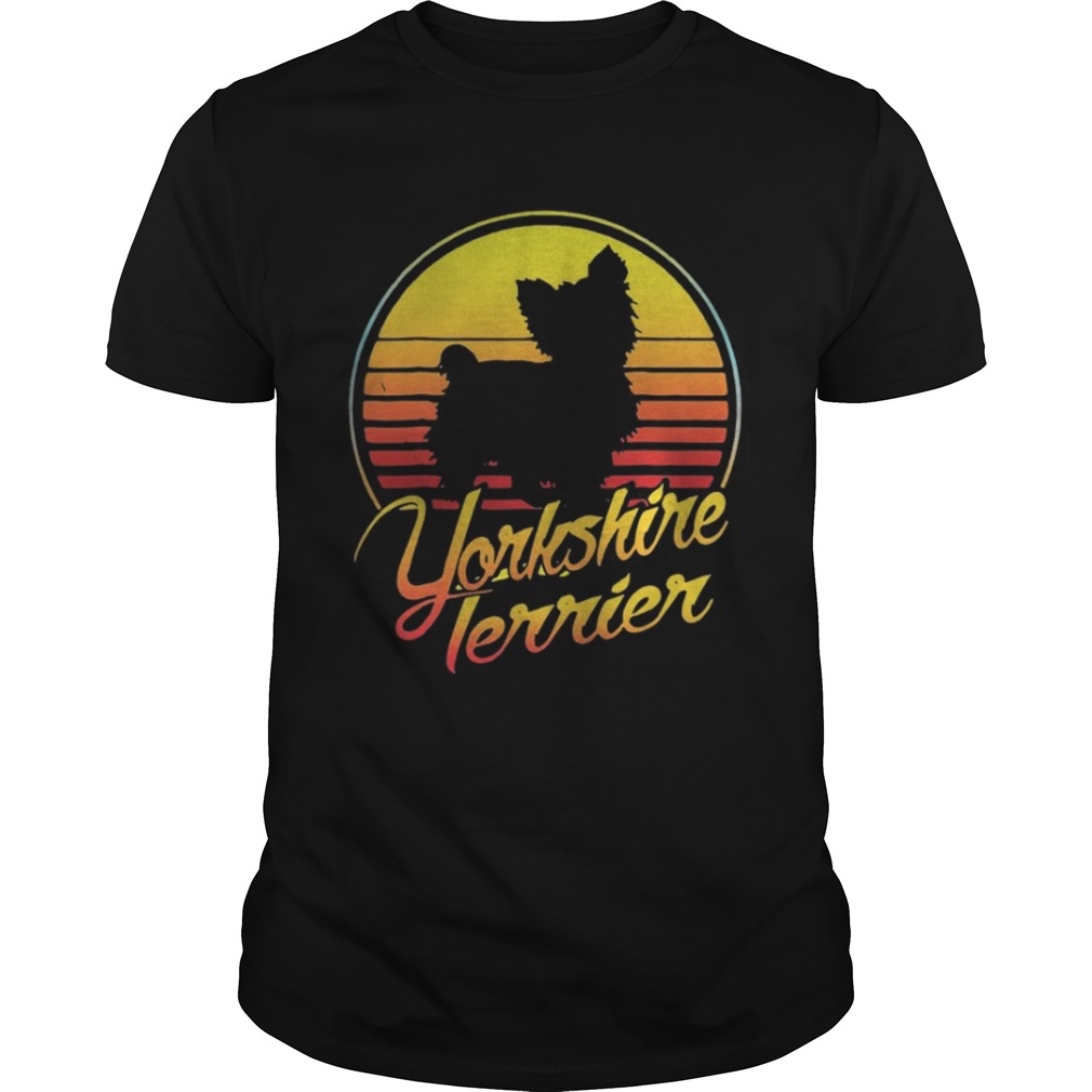 Yorkshire Terrier vintage retro classic shirt