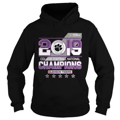 Hoodie 2019 college football National champions Clemson Tigers shirt