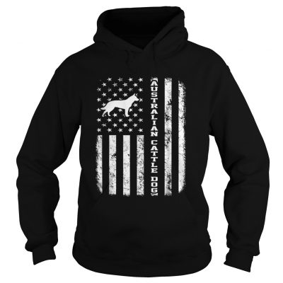 Hoodie Australian Cattle Dog Flag shirt