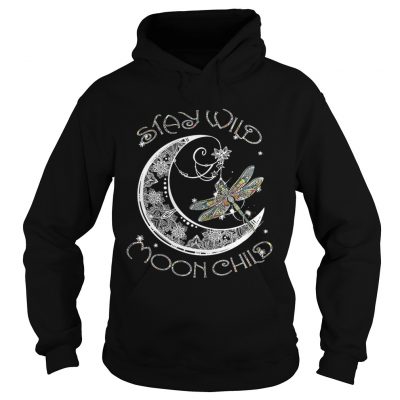 Hoodie Butterfly stay wild moon child shirt