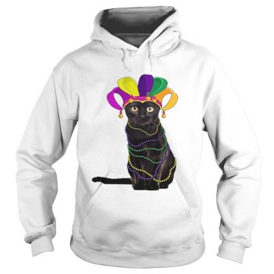 Hoodie Cat Mardi Gras shirt