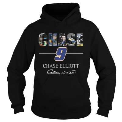 Hoodie Chase elliott signature Shirt