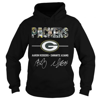 Hoodie Green Bay Packers Aaron Rodgers Davante Adams Shirt