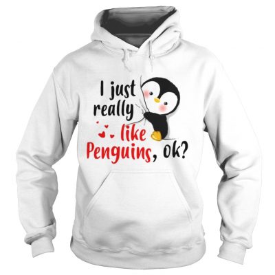 Hoodie I just really like Penguins ok shirt