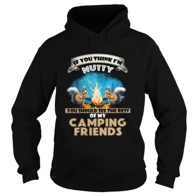 Hoodie If you think Im Nutty you should see the rest of my camping friends shirt