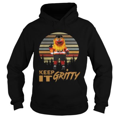 Hoodie Keep It Gritty Flyers Mascot Vintage Shirt