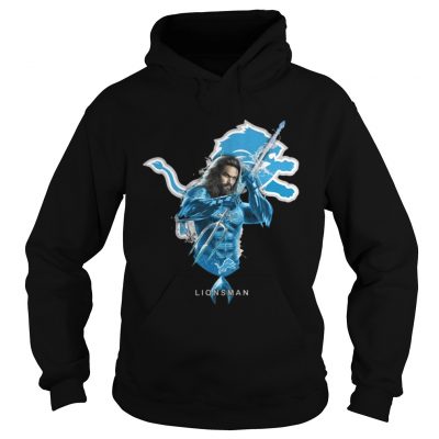 Hoodie Lionsman Aquaman And Lions Football Team TShirt