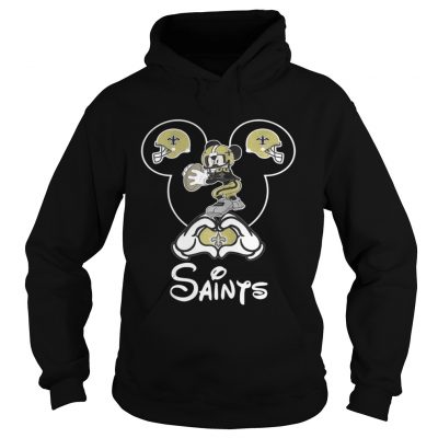 Hoodie Mickey mouse New Orleans Saints shirt