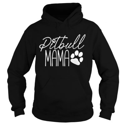 Hoodie Pitbull Mama Bella Canvas Shirt