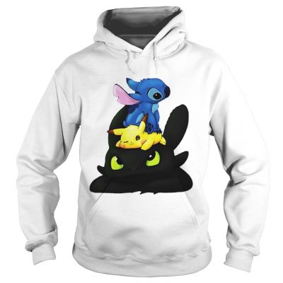 Hoodie Stitch Pokemon Grinch shirt