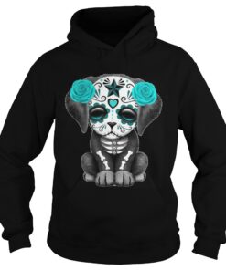 Hoodie Sugar Skull Dog shirt