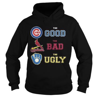 Hoodie The good the bad the ugly chicago cubs cardinals shirt