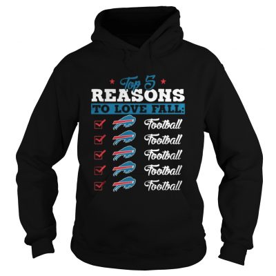 Hoodie Top 5 Reasons To Love Falls Bills Football Team TShirt