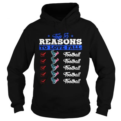 Hoodie Top 5 Reasons To Love Falls Texans Football Shirt