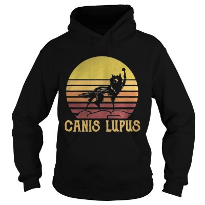 Hoodie Wolf Canis lupus vintage shirt