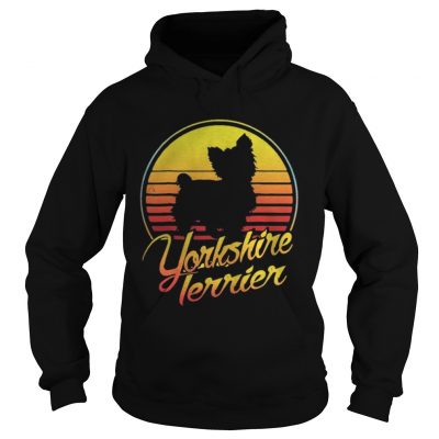 Hoodie Yorkshire Terrier vintage retro classic shirt