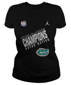 Ladies Tee 2018 Chick Fil A Peach Bowl Champion Shirt