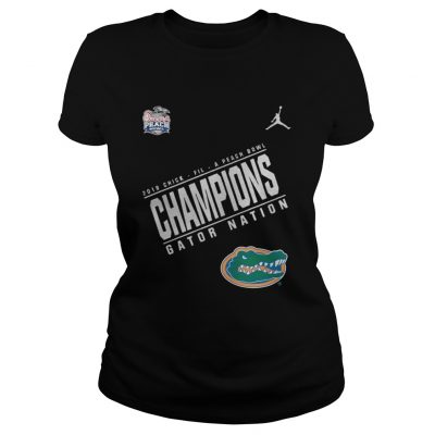 Ladies Tee 2018 Chick Fil A Peach Bowl Champion Shirt