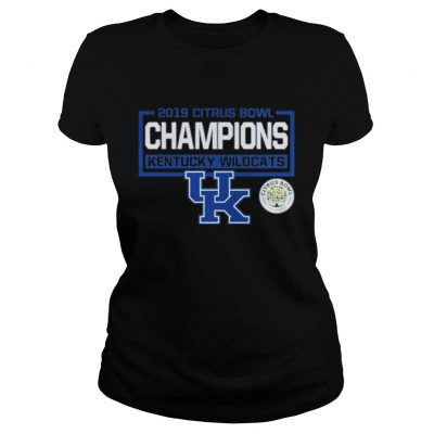 Ladies Tee 2019 citrus bowl champions kentucky wildcats UK shirt