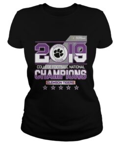 Ladies Tee 2019 college football National champions Clemson Tigers shirt