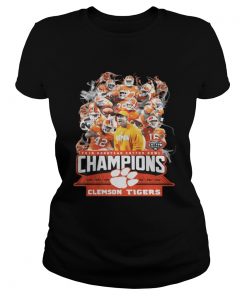 Ladies Tee 2019 doffer cotton bowl champions clemson tigers football shirt