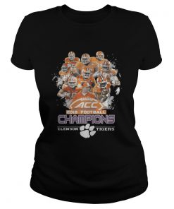 Ladies Tee ACC 2018 football champions Clemson Tigers shirt