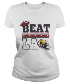 Ladies Tee Beat LA New England Patriots Shirt