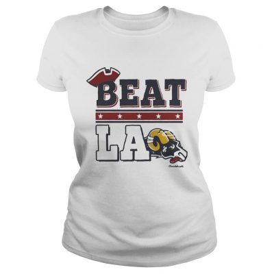 Ladies Tee Beat LA New England Patriots Shirt