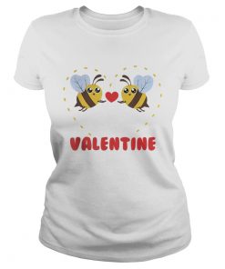 Ladies Tee Bee My Valentine Day Shirt