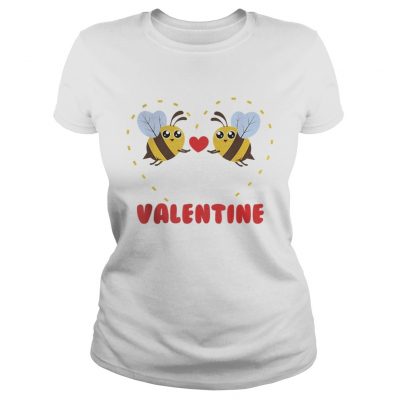 Ladies Tee Bee My Valentine Day Shirt