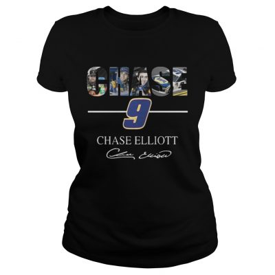 Ladies Tee Chase elliott signature Shirt