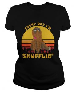 Ladies Tee Everyday Im Snufflin Shirt