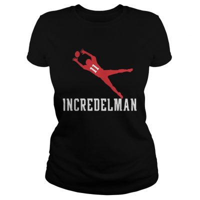 Ladies Tee IncredelmanEdelman Patriots Football TShirt