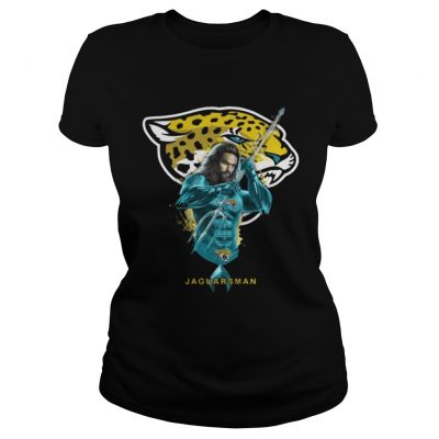 Ladies Tee Jaguarsman Aquaman And Jaguars Football Team TShirt