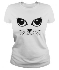 Ladies Tee Meow Cat shirt