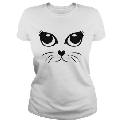 Ladies Tee Meow Cat shirt