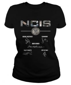 Ladies Tee NCIS Michael Weatherly Sean Murray shirt