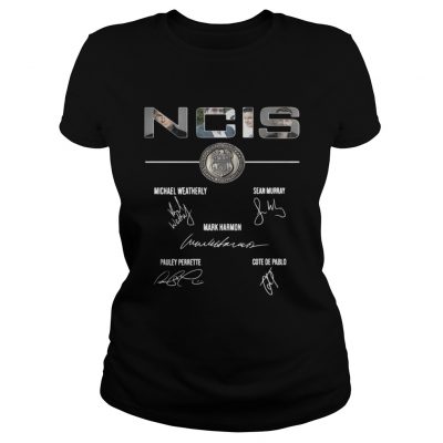 Ladies Tee NCIS Michael Weatherly Sean Murray shirt