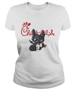 Ladies Tee Night Fury Toothless Chickfila shirt