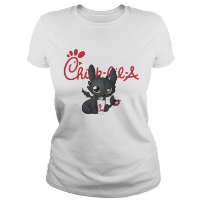 Ladies Tee Night Fury Toothless Chickfila shirt