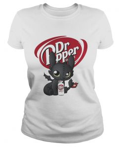 Ladies Tee Night Fury Toothless Dr Pepper shirt