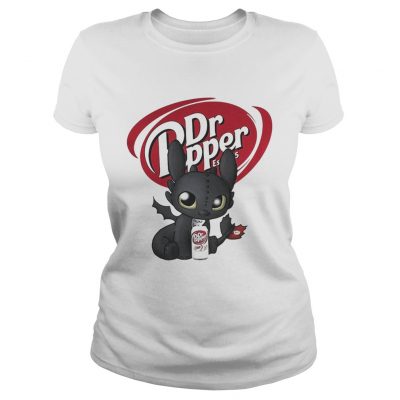 Ladies Tee Night Fury Toothless Dr Pepper shirt