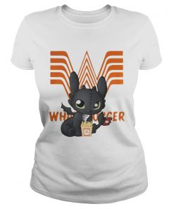 Ladies Tee Night Fury Toothless Whataburger shirt