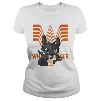 Ladies Tee Night Fury Toothless Whataburger shirt