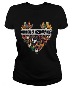 Ladies Tee Official Chicken lady shirt