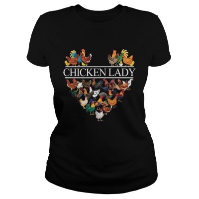 Ladies Tee Official Chicken lady shirt