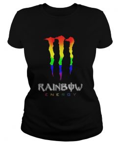 Ladies Tee Rainbow energy LGBT shirt