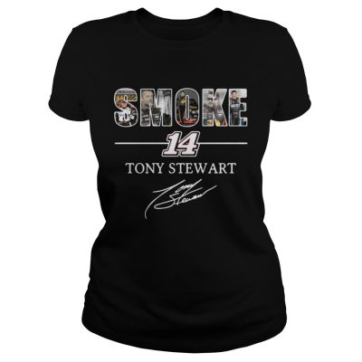 Ladies Tee Smoke 14 Tony Stewart shirt