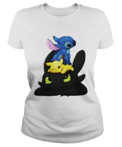 Ladies Tee Stitch Pokemon Grinch shirt